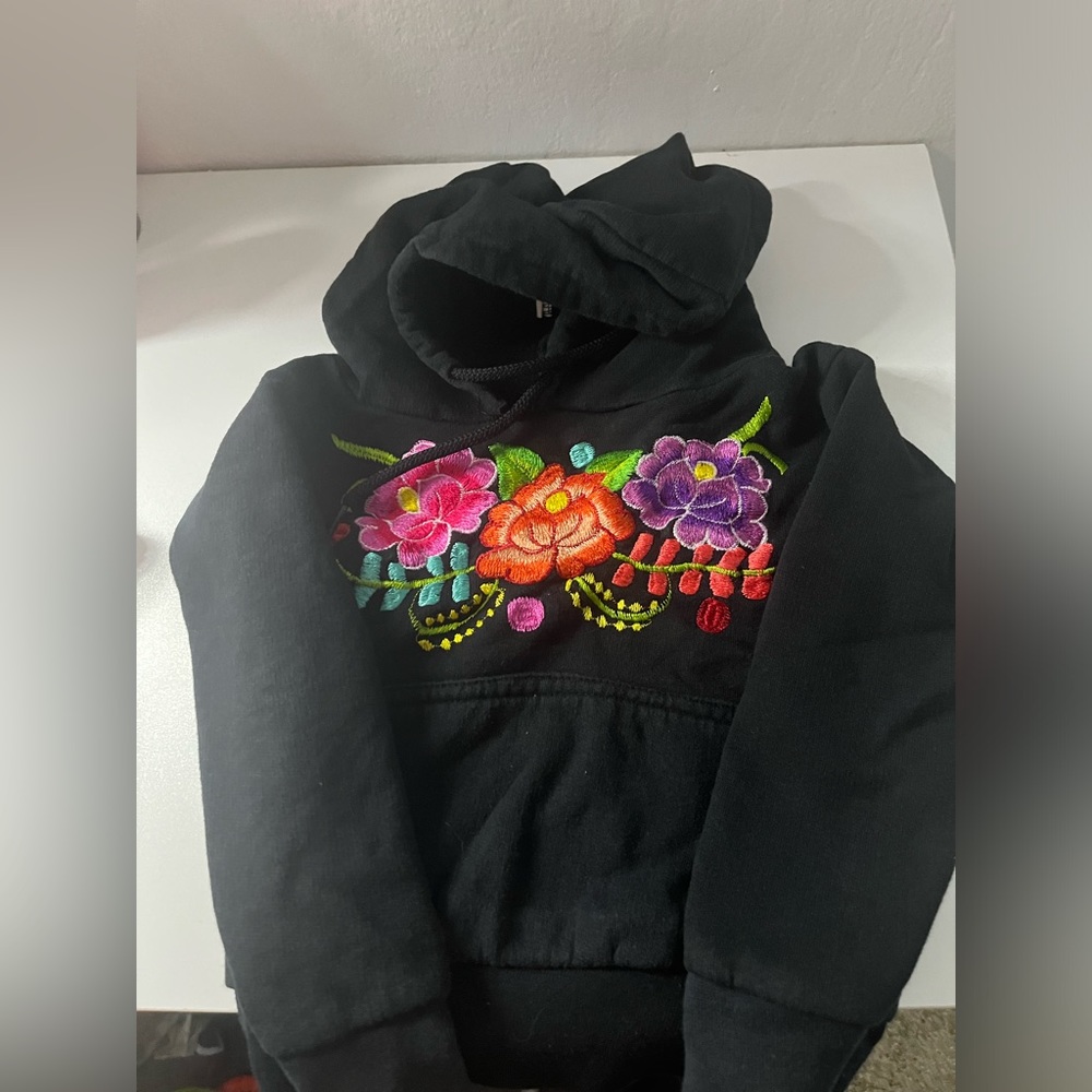 Mexican foral toddler hoodie 3T